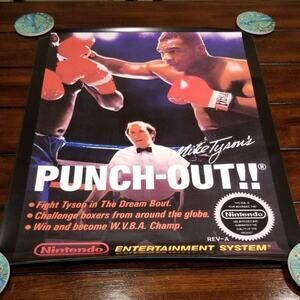 Poster - Mike Tyson's Punch-Out!! (NEW) - NES